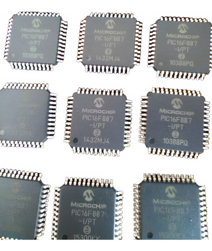 Pic16f887-i/pt Microcontrolador 8 Bits Tqfp44 Microchip
