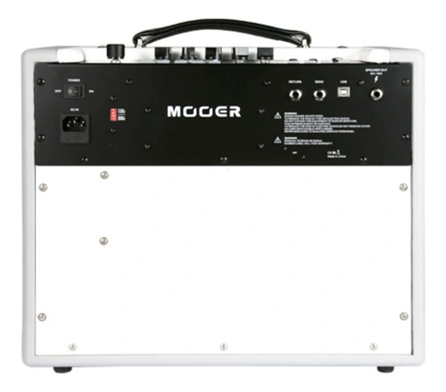 Amplificador Combo Guitarra Mooer Sd30 1x8 30w Cor Branco 110v/220v