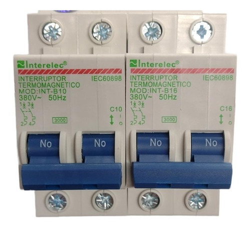 Termica Bipolar Interelec 10a/16a /20a 