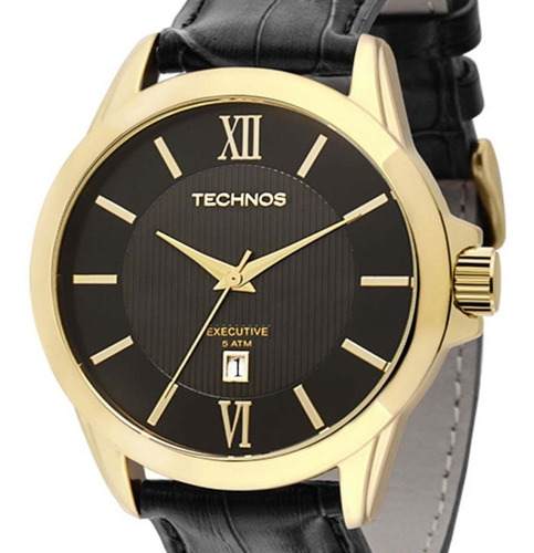 Relógio Technos Masculino Classic Executive 2115knh/0p