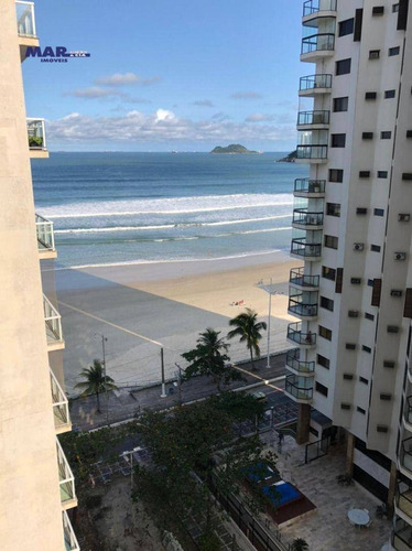 Imagem 14 de 26 de Apartamento À Venda No Guarujá, Na Praia Das Pitangueiras, Calçadão, Vista Mar, 02 Vagas De Garagem. - Ap11309
