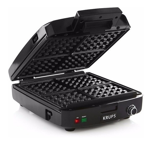Imagen 4 de 5 de Maquina Para 4 Waffles Krups Estilo Belgian Wafflera Oferta