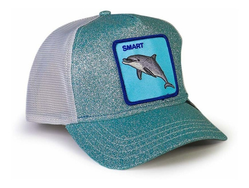 Imagen 2 de 4 de Gorra Goorin Bros Original Smart Delfin Glitter Azul 1010870