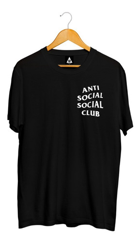 Remeras Anti Social Social Club Frente Y Espalda Zeta Pop