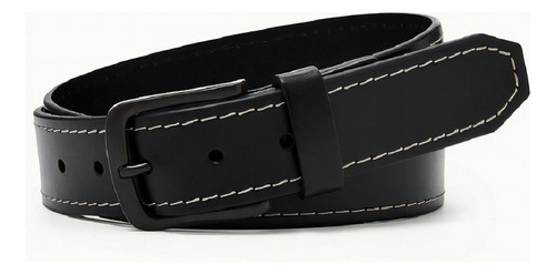 Cinto Caballero Fossil Julian De Piel Color Negro Talla 38