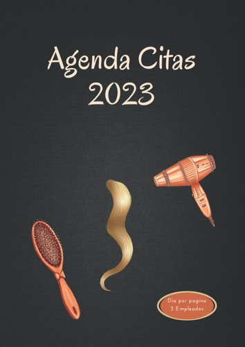 Libro: Agenda Peluquería 2023: Libro De Citas Para Peluqueri