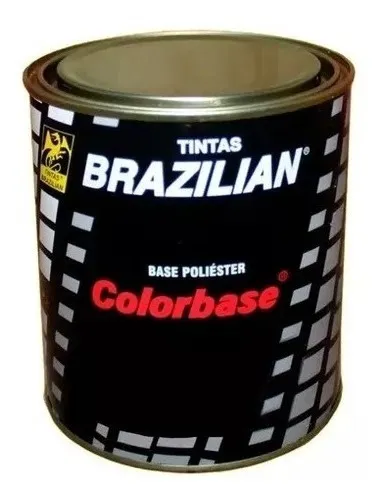 comprar Tinta Base Poliéster Cinza Bluet Met Gm 07 900ml Brazilian 