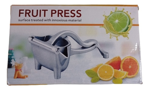 Imagen 4 de 6 de Exprimidor De Limon E Naranja Acero Inoxidable