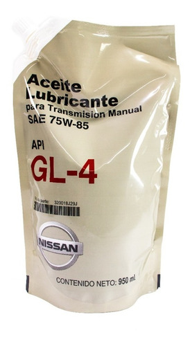 Aceite Lubricante Para March Transmision Manual Gl-4 Nissan