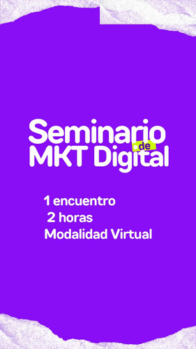 Seminario De Mkt Digital