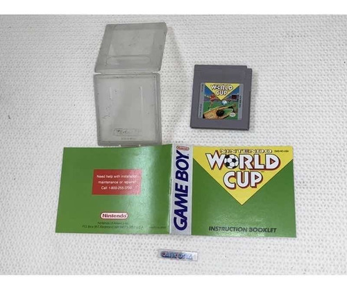 Nintendo World Cup Original Case Manual Original Game Boy