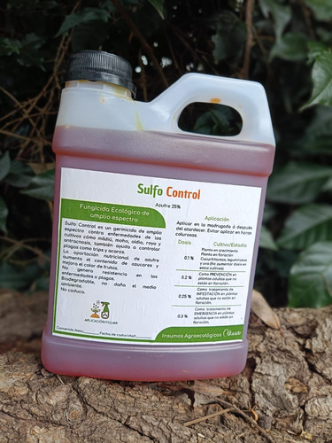 Sulfocontrol Fungicida Ecológico Amplio Espectro Garrafa 5l