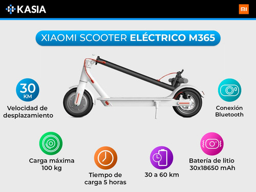 Monopatin Electrico Xiaomi Mijia M365 Versión Internacional