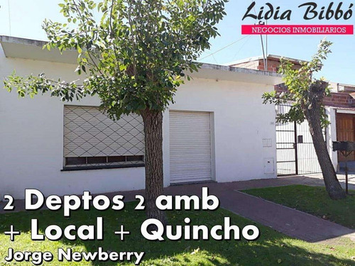 Imagen 1 de 15 de En Venta! Local + 2 Deptos 2 Amb. + Quincho