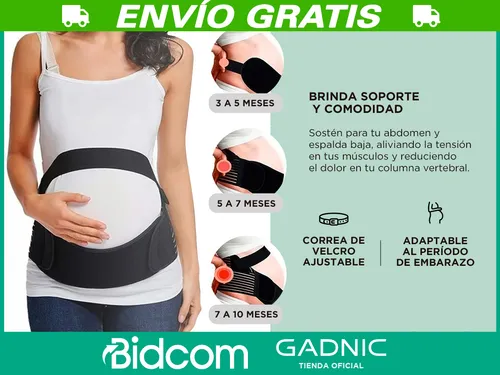 Faja Maternal Embarazo Pre Parto Adaptable Soporte Abdominal