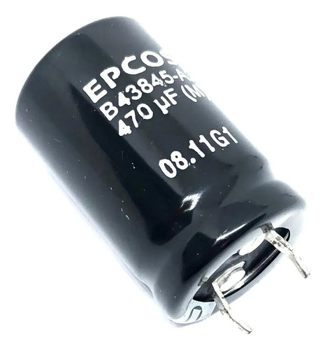 (10x) Capacitor Eletrolítico Snap-in 470uf 200v 22x35mm