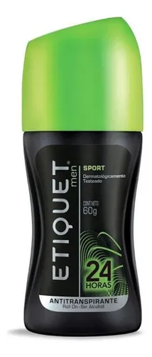 Antitranspirante Roll On Sport 60 Grs Etiquet Men