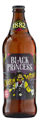 Cerveja Black Princess Doctor Weiss Kristall Weizen 600ml