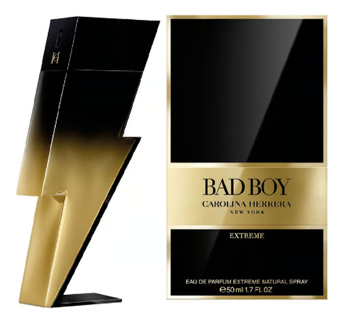 Carolina Herrera Bad Boy Extreme Edp 50 Ml Para Hombre