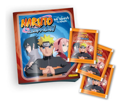 Pack Oferta Álbum + 40 Sobres Naruto Shippuden 2023 (2)