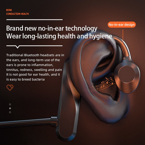 Auriculares Bluetooth De Conducción Ósea K69 Nao