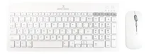 Comprar Kit Teclado Y Mouse Inalámbrico Zebrary Perfect Choice Mouse Blanco Teclado Blanco