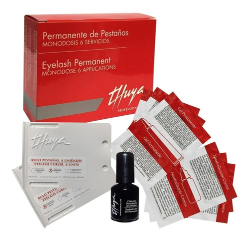 Kit De Permanente De Pestañas Thuya Monodosis 6 Servicios