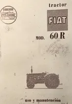 Comprar Manual De Uso Y Mantenimiento Tractor Fiat 60r