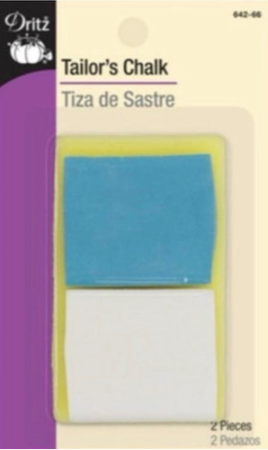 Tizas De Sastre Dritz Pack 2 Unidades