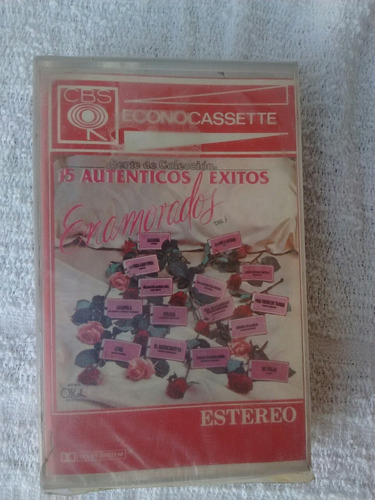 Enamorados Vol 3 15 Auténticos Éxitos Casete (Usado)
