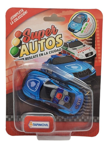 Super Auto Policia Ciudad Ambulancia Same Juguete Coleccion