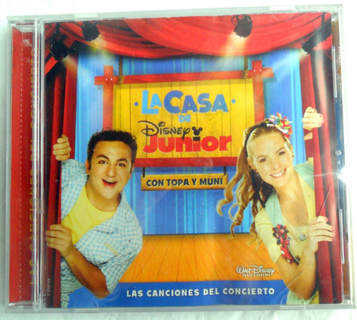 Casa De Disney Junior Con Topa Y Muni * Cd Nuevo En Stock !