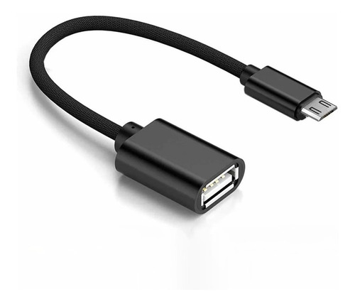 Cable Otg Micro Adaptador Usb Para Pendrive Mouse Teclado