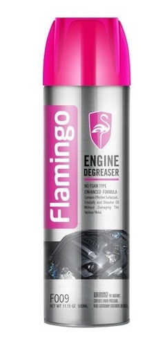 Desengrasante Motor Spray Aerosol Foami Flamingo 650 Ml