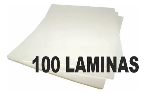 Laminas De Plastificar 175 Micrones 75x105 Mm Gruesas