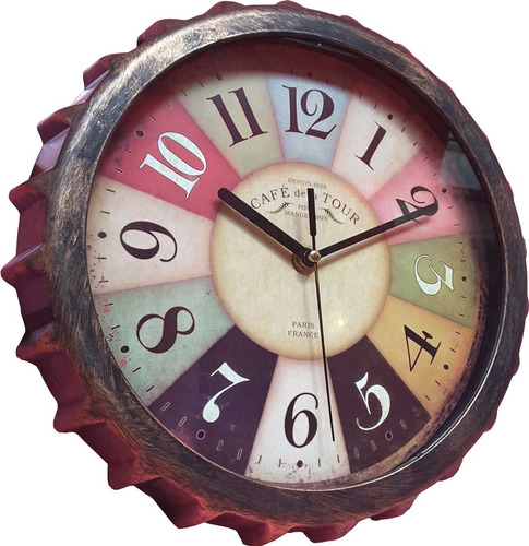 Reloj Pared Decorativos Estampados Publicitarios + Gratis!