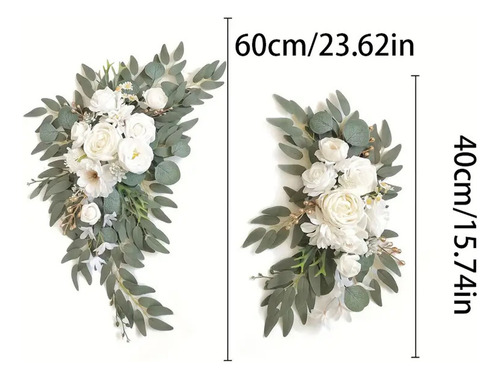 Respaldo De Silla En Forma De X, Diseño De Flores, Ramo De F