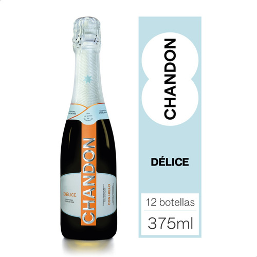 Chandon Delice Espumante (caja 12 Botellas X 375ml)