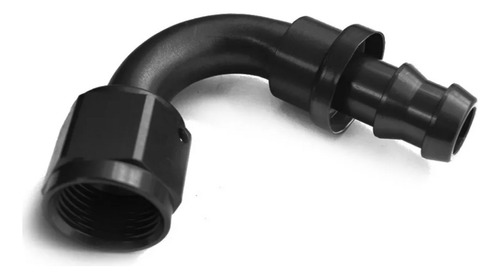 Acople Conexión Push On Hose 120° An8 Negro Ftx Fueltech