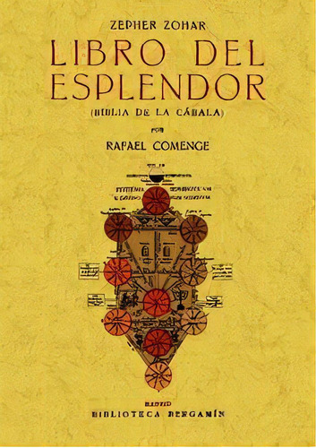 Zepher Zohar: Libro Del Esplendor (biblia De La Cabala), De Comenge, Rafael. Editorial Maxtor, Tapa Blanda En Español