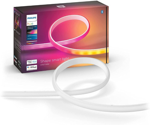 Tira Led Philips Hue Gradient Base Kit 2 Mts + Extension 1mt