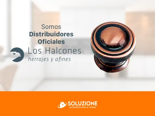 Tirador Metal Botón Tov Ron Cobre Mueble Herraje X 12 Unid