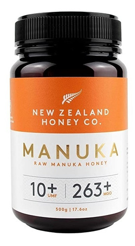 Miel De Manuka Umf 10+ Mgo 263+ New Zealand Honey Co 500g