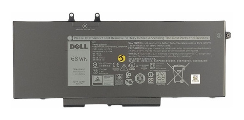 Bateria Dell Precision 3540 Latitude 5400 5500 4gvmp 68wh