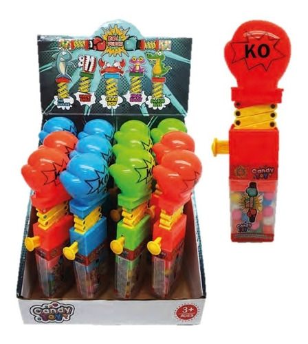 Candy Toy Juguete Ko! Punch Con Dulces D - Kg a $48