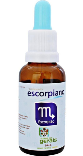 Composto Floral Astrológico Escorpiano - 30ml