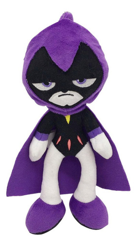 Teen Titans Go Raven Peluche Muñeca Cumpleaño Regalo 25cm