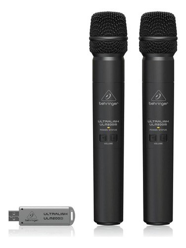Behringer Ultralink Ulm202usb Sistema De Micrófono Usb Inalá