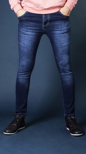 Imagen 2 de 4 de Jeans Chupin No End 38309 Hombre
