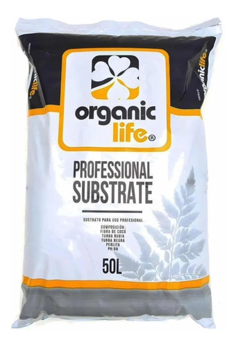 Sustrato Tierra Profesional Organic Life 50 Lts